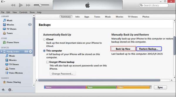 extract images from iphone backup